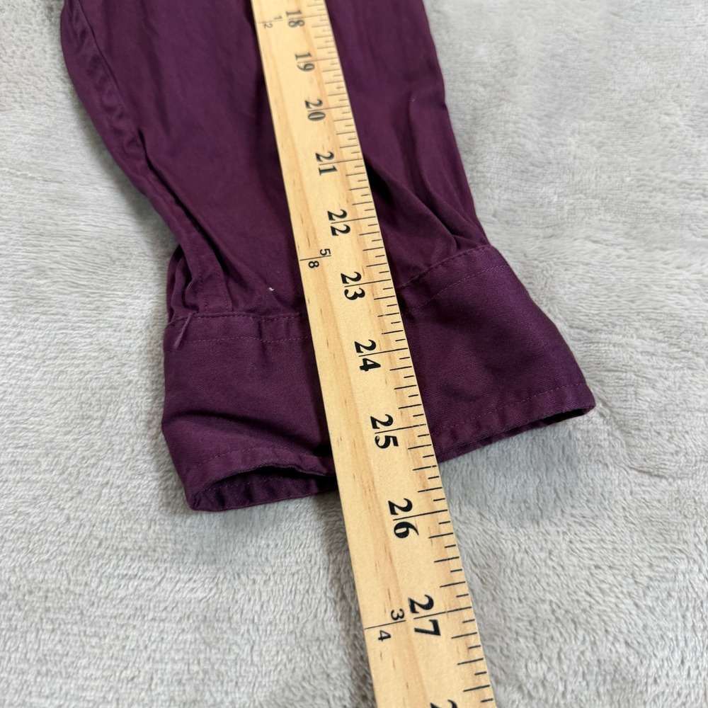 Brooks Brothers Regent Fit Shirt XL Burgundy Purple Cotton Button Down Casual - Picture 6 of 8